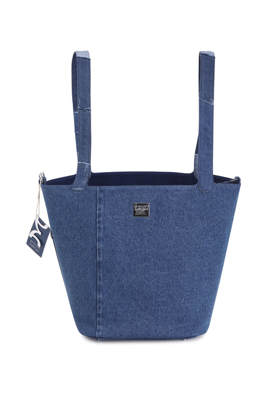 Travel Bucket Bag – Denim