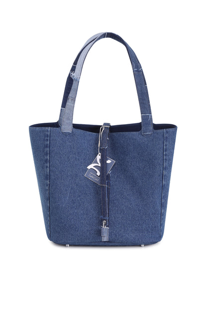 Travel Bucket Bag – Denim