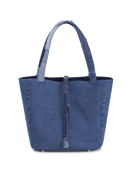 Travel Bucket Bag – Denim