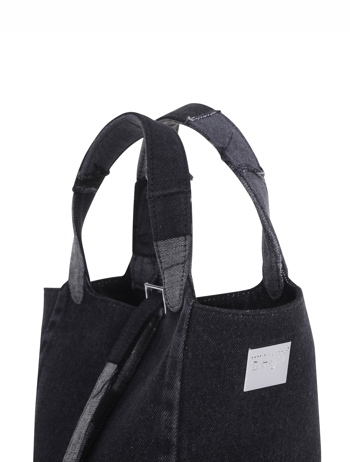 Bucket Bag – Black Denim