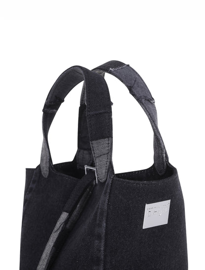 Bucket Bag – Black Denim