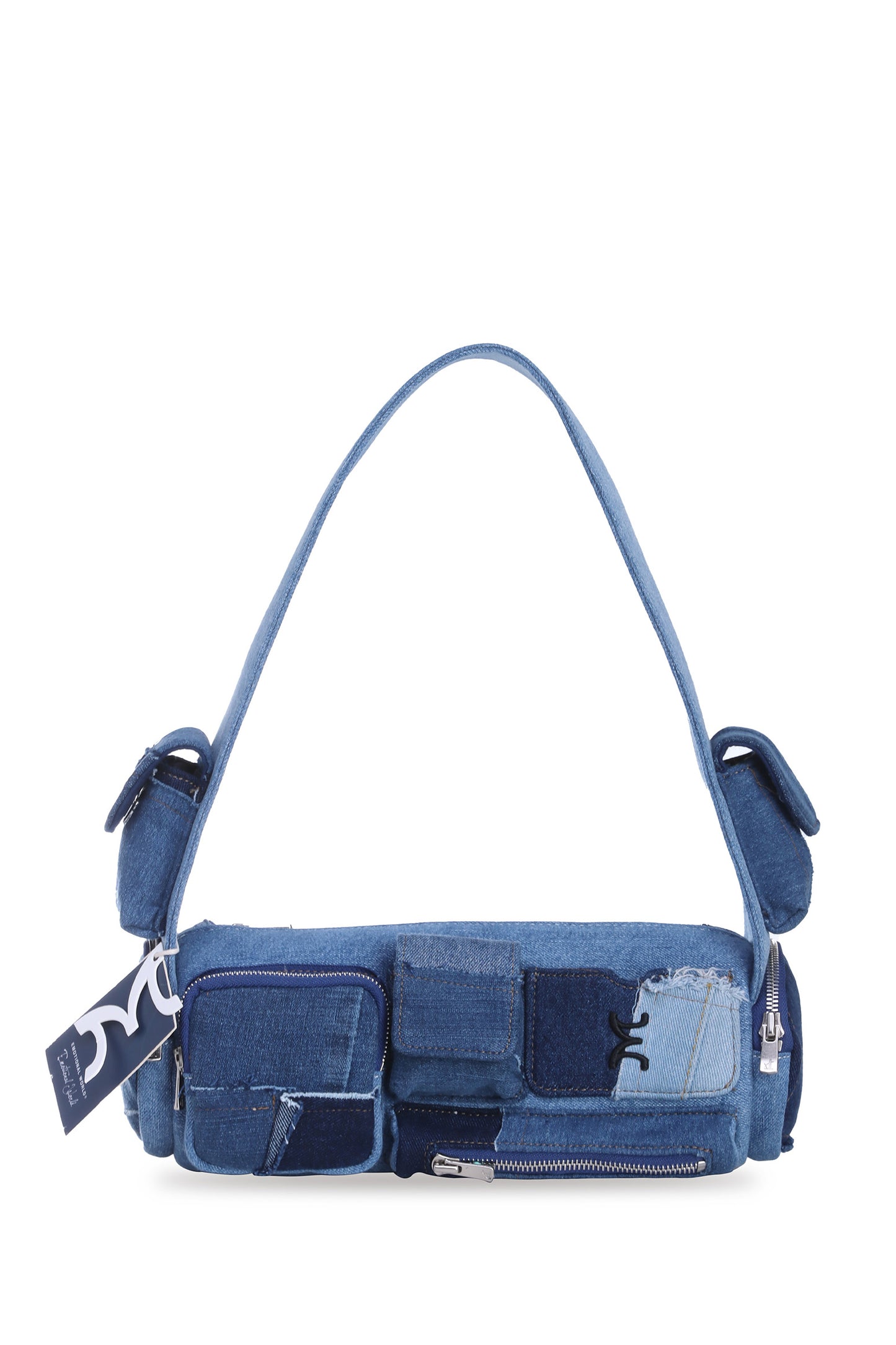 Cargo Shoulder Bag – Multi Denim