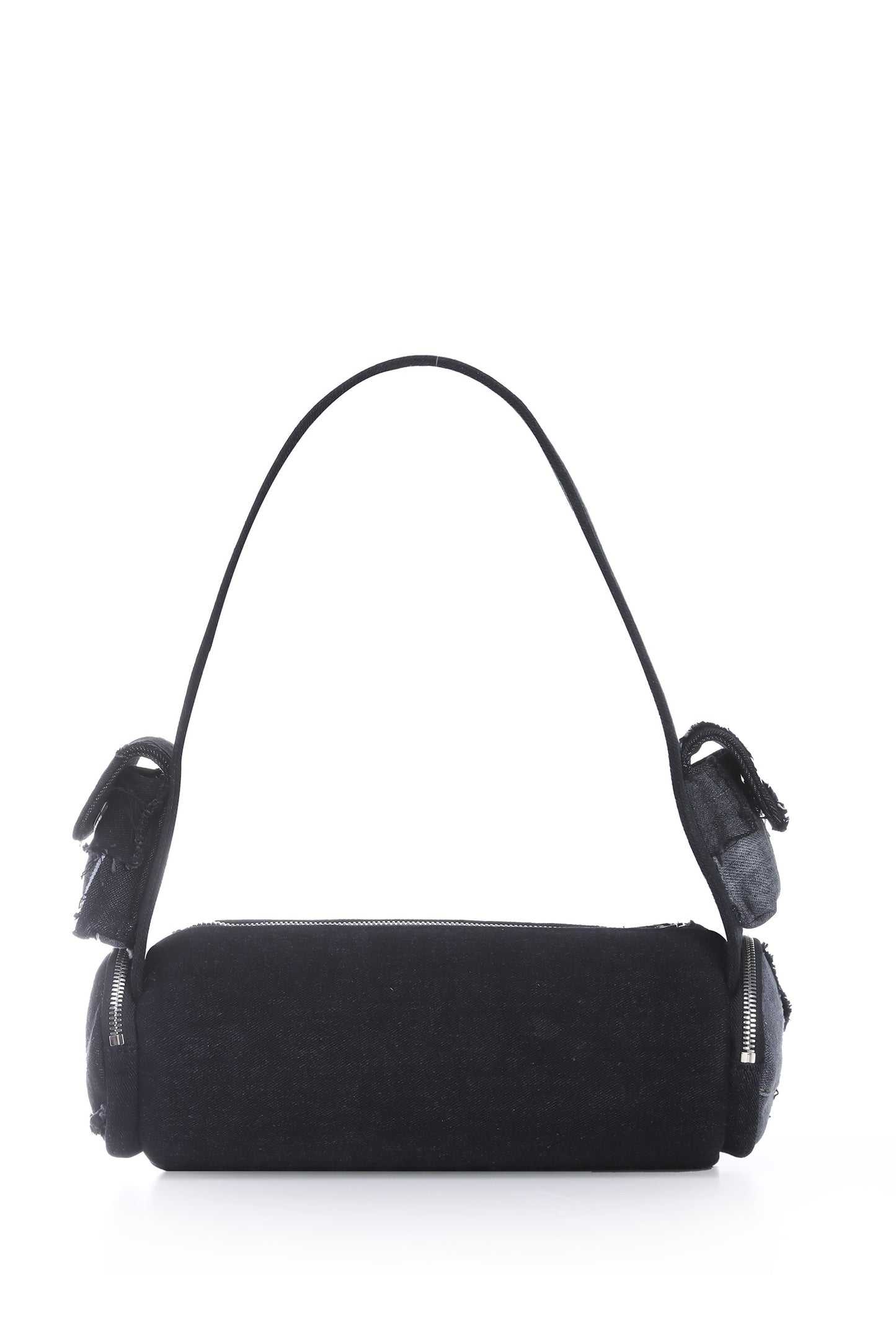 Cargo Shoulder Bag – Multi Denim Black