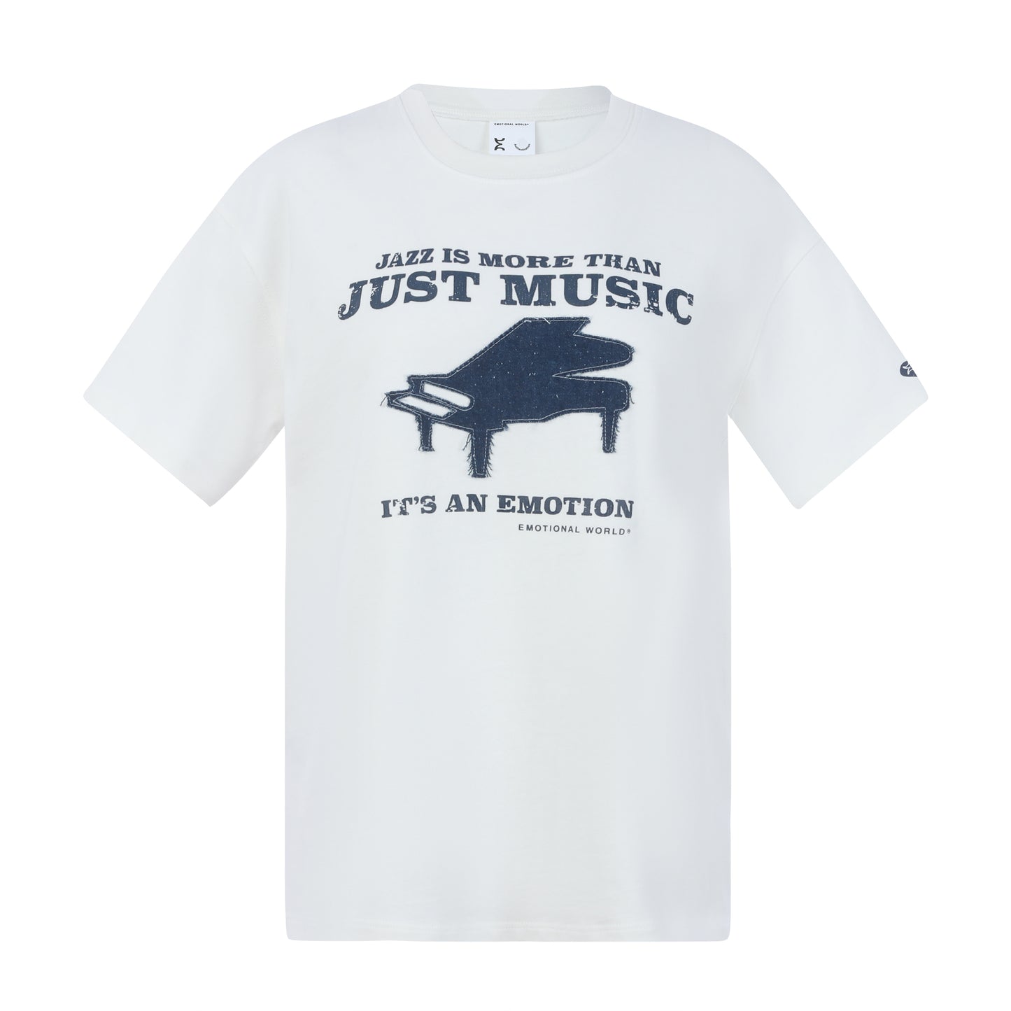 Emotional World-Jazz Slogan T-Shirt