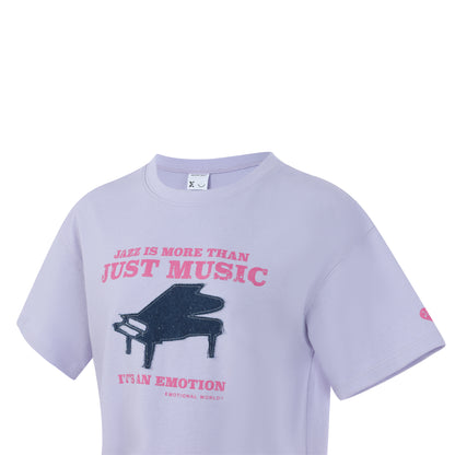 Emotional World-Jazz Slogan T-Shirt