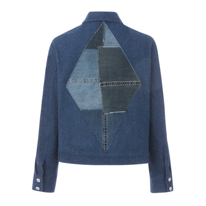 Emotional World-Linen Rhombic Jacket