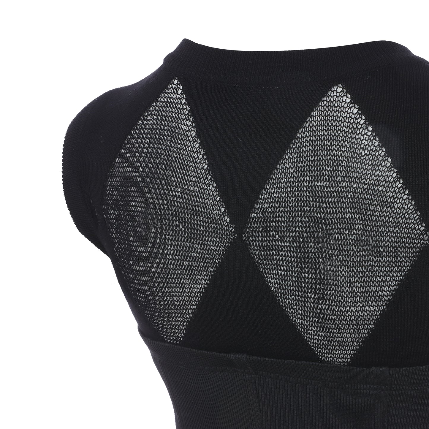 Emotional World-Rhombic Patchwork Vest