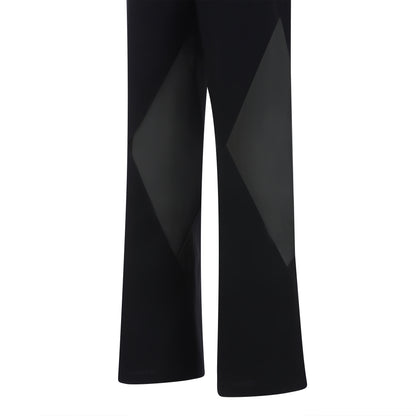 Emotional World-Rhombic Patch Suit Pants