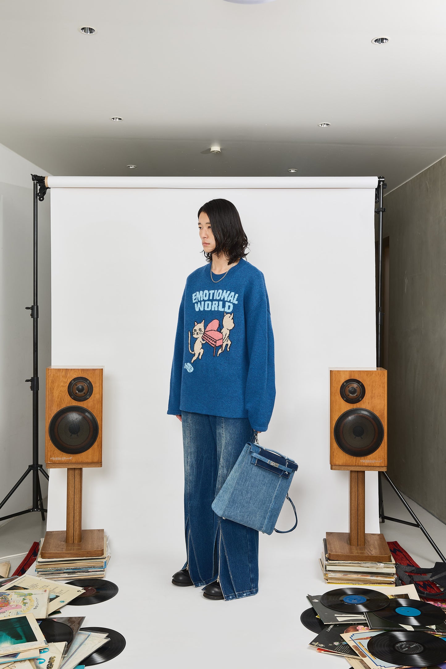 'Jazz is More Than Anything' Sweater – Blue